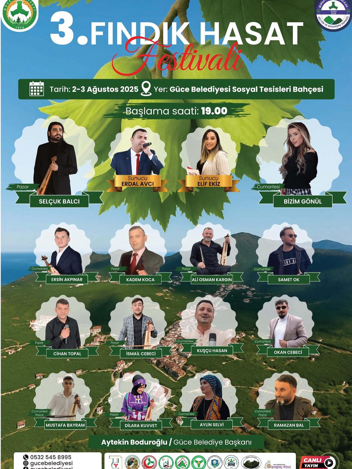 3.FINDIK HASAT FESTİVALİ